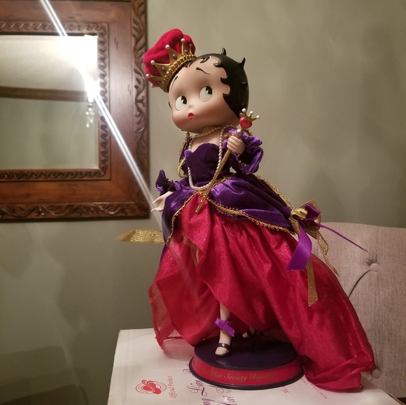 betty boop porcelain doll